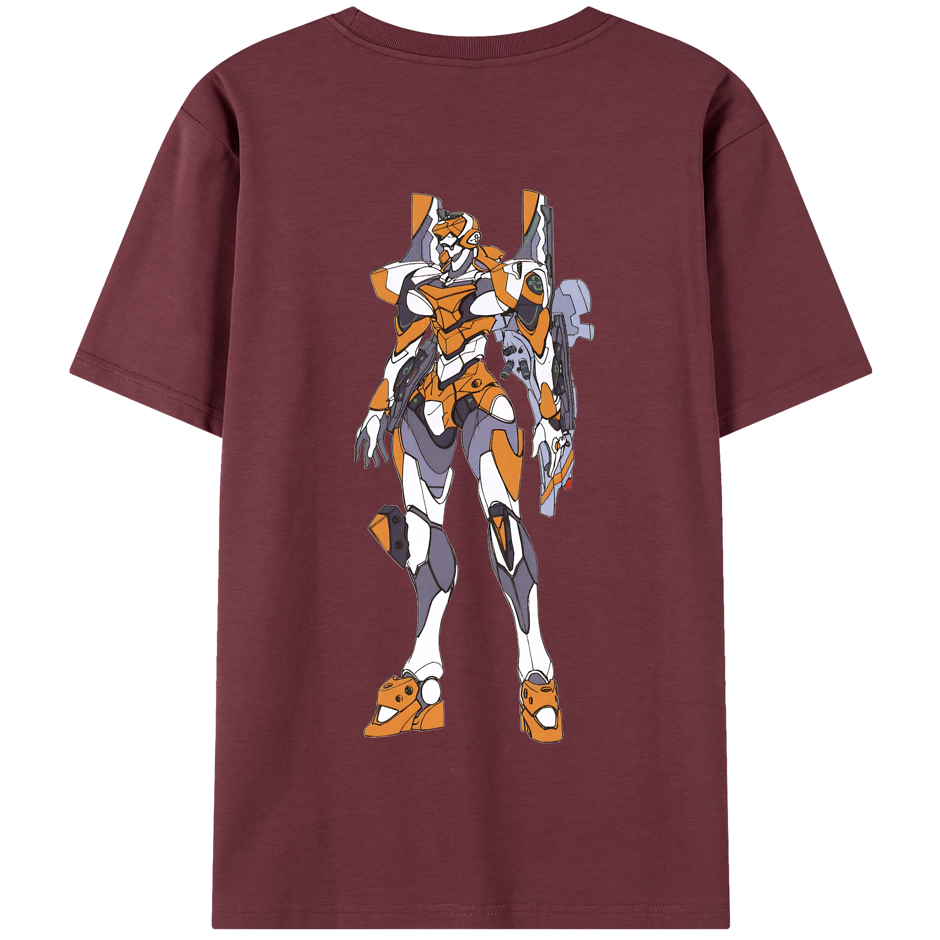 （画像用） EVA 新世紀エヴァンゲリオン 綿100％半袖Tシャツ（背面プリント）